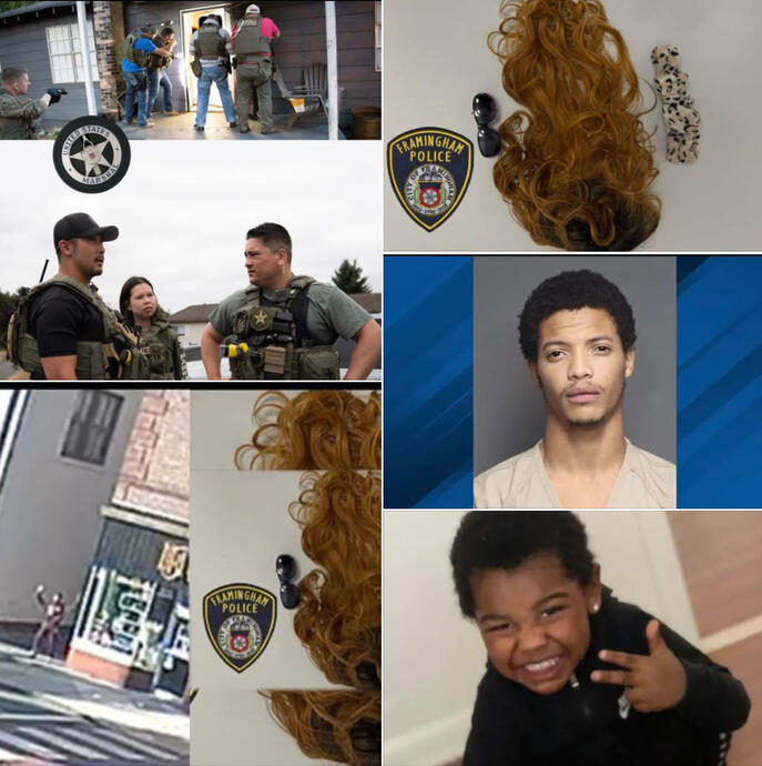 A violent fugitive accused of murdering a toddler in Ohio thought he could hide in Massachusetts, he thought wrong.