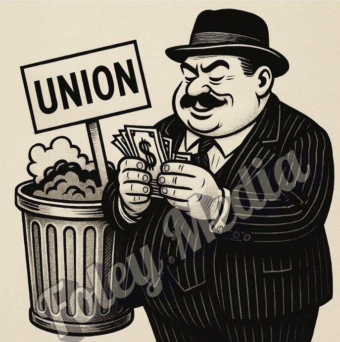 The Great Massachusetts Trash Shakedown. Once again, the unions are proving what many of us have known for decades, when they say “public service,” they really mean “public ransom.”
