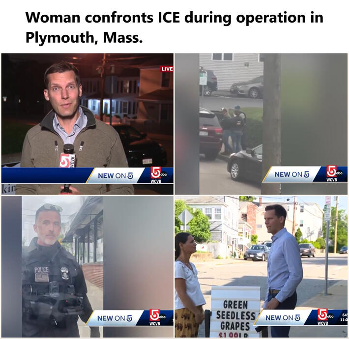 ICE Operation In Plymouth Mass.